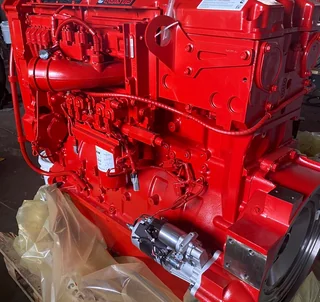 Cummins QSX15 industrial power unit on skid